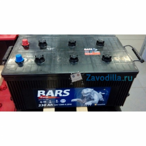 Аккумулятор Барс (bars) 230 A/ч 